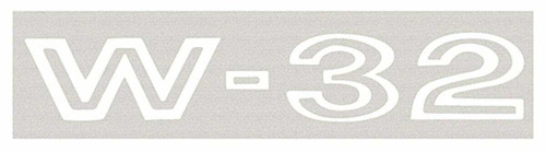 Fender Decal for 1969 Oldsmobile Cutlass W-32 White Each