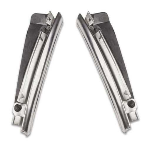 Fender Top Moldings with Rubber Seals for 1968-1972 Chevrolet Chevelle El Camino