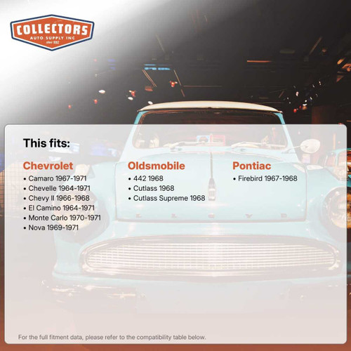 Horn Relay for 1964-1971 GM Camaro Chevelle Firebird