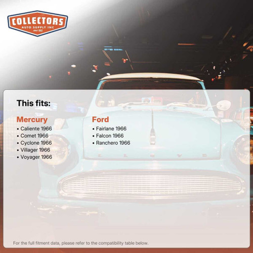 Steering Tie Rod End for 1966-1966 Ford / Mercury Front 25467