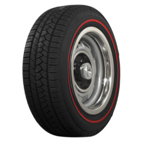 Coker P215/60R15 American Classic 3/8" Redline Tire