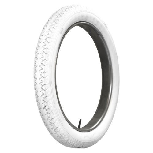 30X3 1/2 Firestone All White Clincher Tire Tread Style-1909-26 Ford Model T