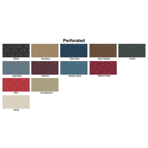 Interior Trim Sail Panels for 1967-1968 Chevrolet Impala, Caprice 4 Door Hardtop Cardboard/Fiberboard Multiple Colors Avaialble Perforated Vinyl