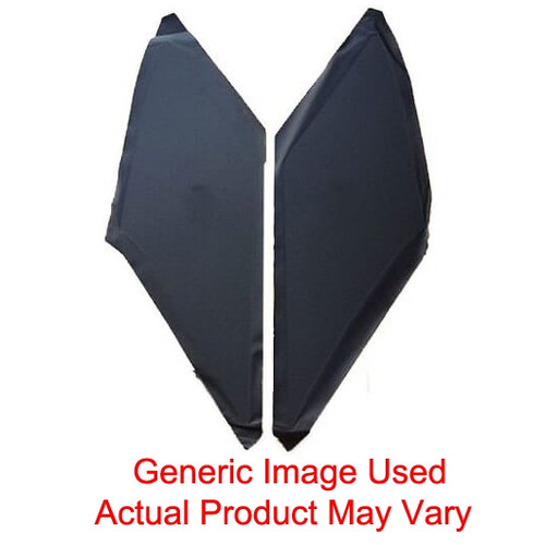 Interior Trim Sail Panels for 1967-1968 Chevrolet Impala, Caprice 4 Door Hardtop Cardboard/Fiberboard Multiple Colors Avaialble Perforated Vinyl