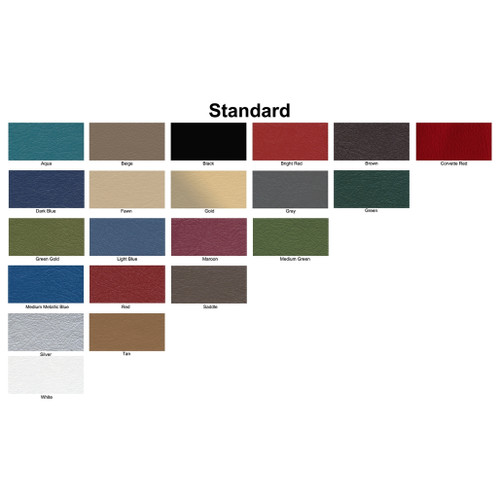 Kick Panel Board for 1954-1955 Oldsmobile Eighty Eight (88) Standard Black Painted (Color Options In Photo) 4 Door Sedan Only With Carpet Flaps