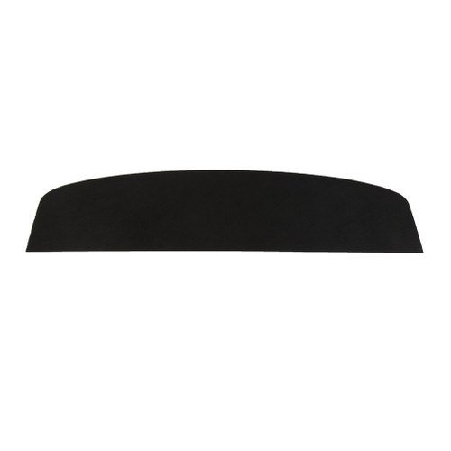 1963-1965 Ford Falcon Hardtop Package Tray in Black Wood/Hardboard Material for Rear Area Enhancement. Made in the USA.