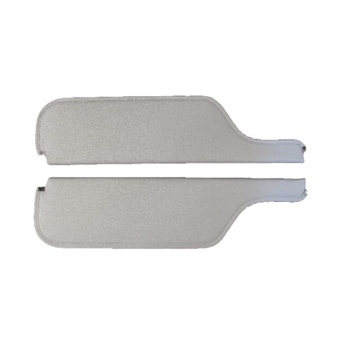 Sun Visor for 1966-1967 Ford Fairlane 2 Door Hardtop Cardboard/Fiberboard Crater Black Crater Vinyl 2 Piece