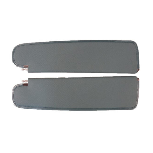 Sun Visor for 1960 Chevrolet Impala 2,4 Door Hardtop Cardboard/Fiberboard Tier Black Tier Vinyl 2 Piece