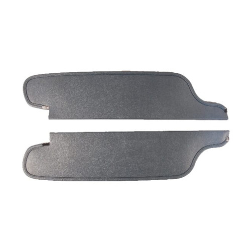 Sun Visor for 1963 Dodge Polara 500 2,4 Door Hardtop, Convertible Cardboard/Fiberboard Bison Black Bison Vinyl 2 Piece