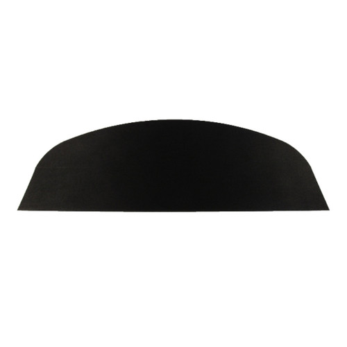 Package Tray for 1940-1948 Plymouth Deluxe P11D, Six P11, and Deluxe P12 - Rear Shelf in Black Cardboard/Fiberboard Material