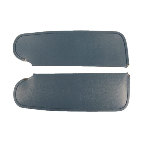 Sun Visor for 1964-1966 Plymouth Cuda, Barracuda 2 Door Hardtop Cardboard/Fiberboard Bison Black Bison Vinyl 2 Piece