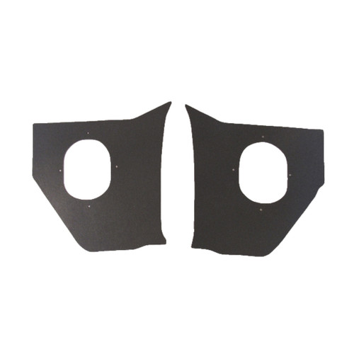 Kick Panel Board for 1959-1960 Chevrolet Bel Air, Biscayne Standard Black Painted (Color Options In Photo)