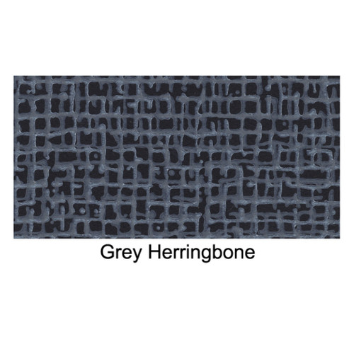 Trunk Floor Mat Cover for 1963-1964 Dodge 880 2-Door Sedan & Coupe Vinyl Gray Herringbone