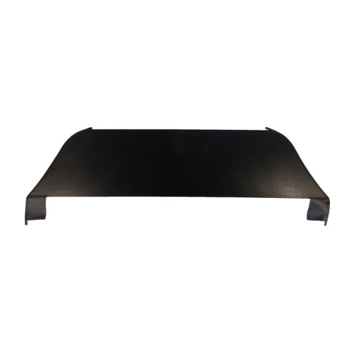1968-1970 Dodge Charger Hardtop Rear Package Tray in Black Cardboard/Fiberboard Material - Enhance Your Car's Look!