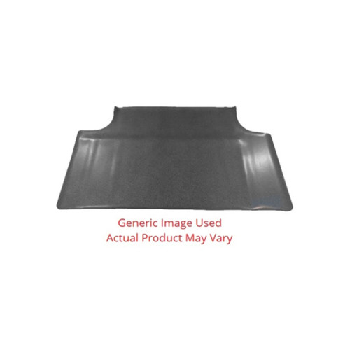 Trunk Floor Mat Cover for 1984-1986 Chrysler Laser Hardtop 2-DR Front 1 pc, Black Carpet Material, Made in USA.
