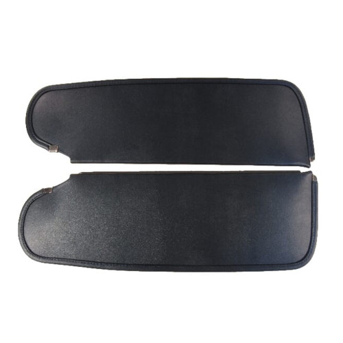 Sun Visor for 1964-1966 Plymouth Cuda, Barracuda 2 Door Hardtop Cardboard/Fiberboard Cologne Black Cologne Vinyl 2 Piece