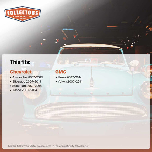 Outer Belt Weatherstrip Kit for 2007-2014 Chevrolet Silverado and More