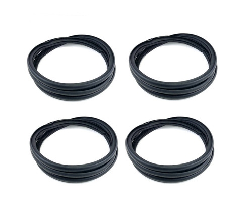 Door Seal on Body, 4 Pc Kit Front and Rear