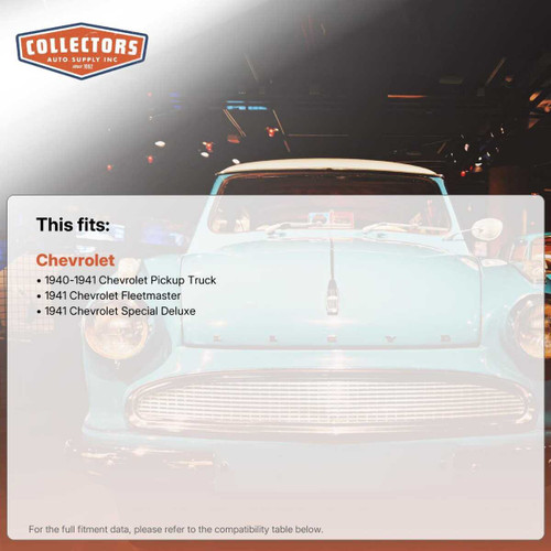 Trunk Floor Mat/Cover for 1940-1941 Chevrolet Coupe