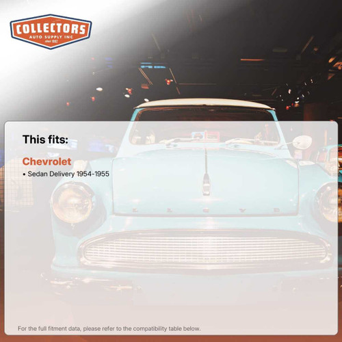 Complete Van Insulation Kit for 1954-1955 Chevrolet Panel Delivery Van