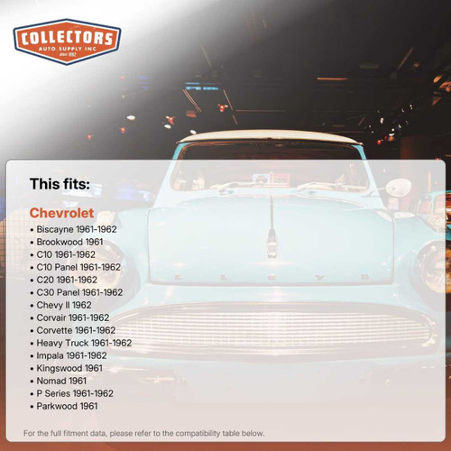 Complete Interior Insulation Kit for 1961-1962 Chevrolet Convertible