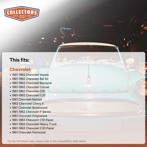 Complete Interior Insulation Kit for 1961-1962 Chevrolet Sedan