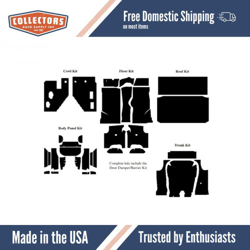 Complete Interior Insulation Kit for 1960 Edsel Ranger Sedan