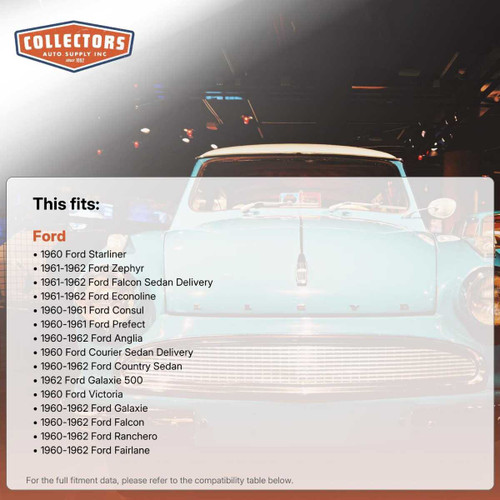 Complete Interior Insulation Kit for 1960-1962 Ford Galaxie Sedan