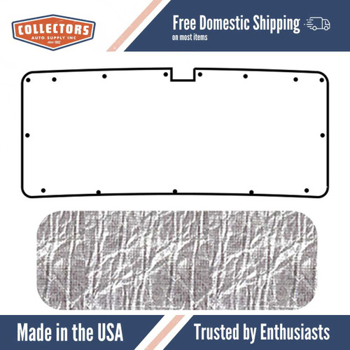 Under Trunk Lid Cover for 1970-1974 Dodge Challenger