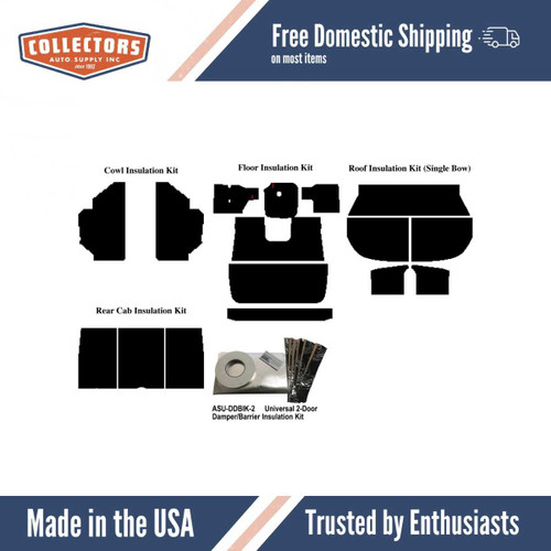 Complete Interior Insulation Kit for 1937 Ford Truck