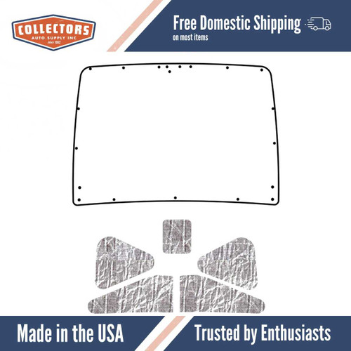 Under Trunk Lid Cover for 1964-1965 Chevrolet Chevelle, Malibu, El Camino