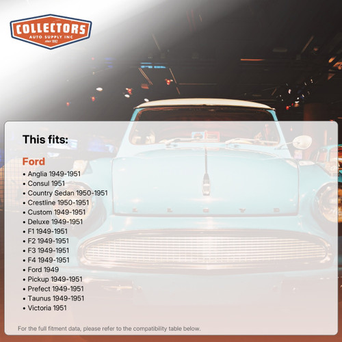 Complete Interior Insulation Kit for 1949-1951 Ford Sedan