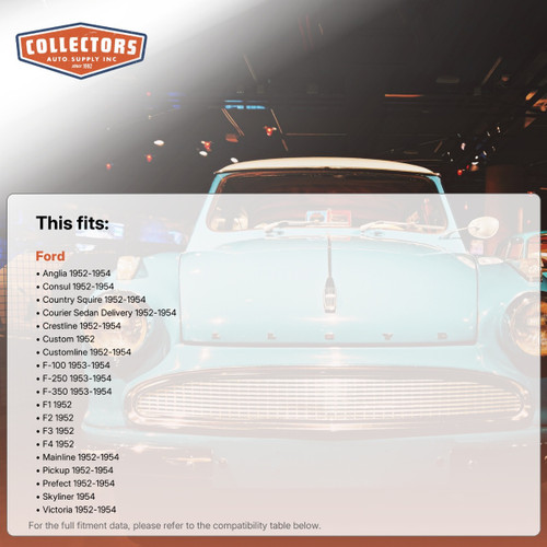 Under Hood Cover for 1952-1954 Ford Car