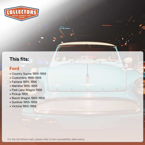 Complete Interior Insulation Kit for 1955-1956 Ford Station Wagon