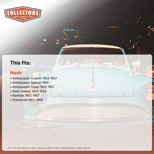 Firewall Insulation for 1952-1957 Nash Ambassador