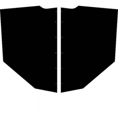 Kick Panel Set for 1948-1953 Dodge Truck [QRS-DODGE 4853-TSPX]