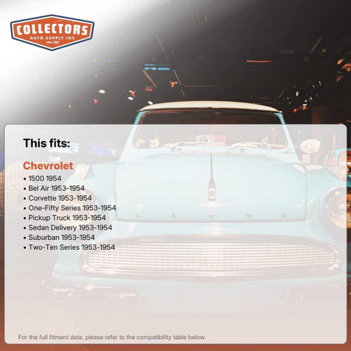 Firewall Insulation for 1953-1954 Chevrolet Car