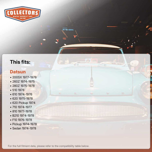 Firewall Insulation for 1974-1978 Nissan Datsun 260Z