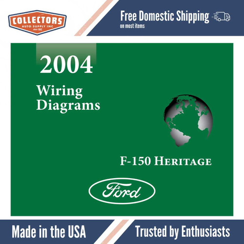 2004 Ford F-150 Heritage & SVT Wiring Diagrams Manual
