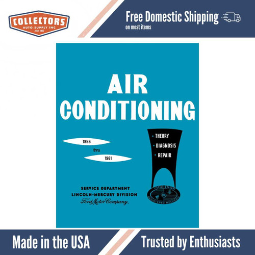 1955 - 1961 Edsel, Lincoln, & Mercury Air Conditioning Service Manual