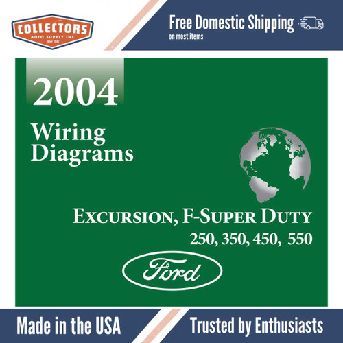 2004 Ford Super Duty F-250, F-350, F-450, F-550 Wiring Diagrams