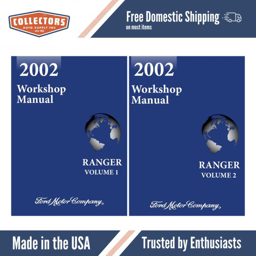 2002 Ford Ranger Service Manual