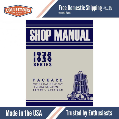 1938 - 1939 Packard Shop Manual