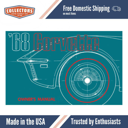 1968 Chevrolet Corvette Owner's Manual