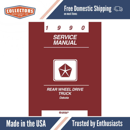 1990 Dodge Dakota Truck Shop Manual