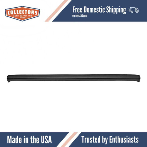 Dashboard Cap Cover Skin Overlay Black for 1967 Chevrolet/Pontiac Camaro, Firebird