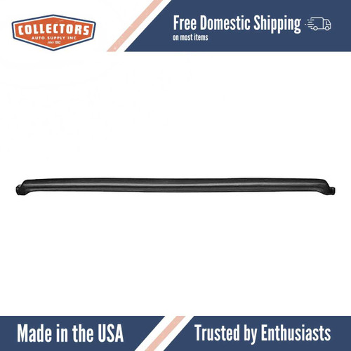 Dashboard Cap Cover Skin Overlay Black for 1967 Chevrolet Multiple Models