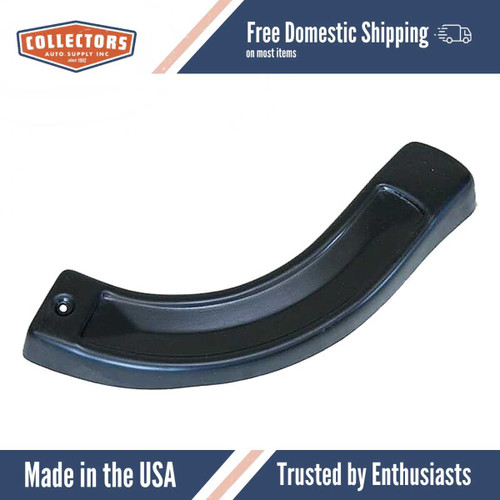 Bench Seat End Cap Cover Skin Overlay Black for 1966-1967 Dodge/Plymouth Multiple Models