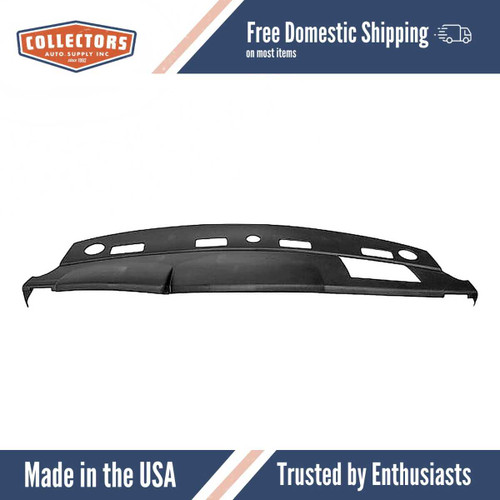 Dashboard Cap Cover Skin Overlay Black for 2006-2009 Dodge Ram