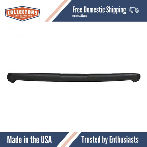 Dashboard Cap Cover Skin Overlay Black for 1963-1966 Plymouth Valiant